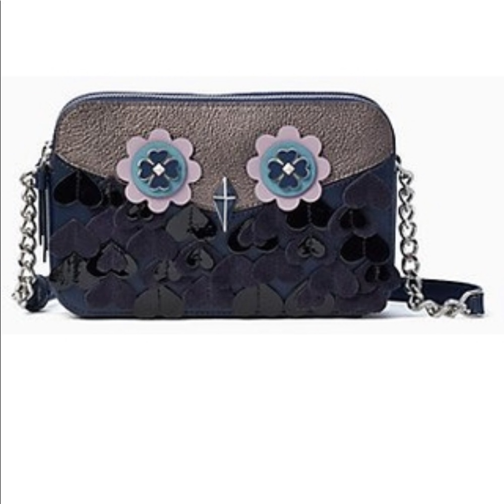 ๐ Bundle ๐ Kate Spade Owl Crossbody + Wallet New - Picture 3 of 6